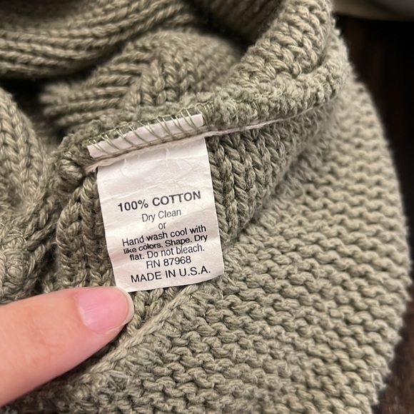 525 Made In America Green Knitted Sweater - Picture 5 of 5
